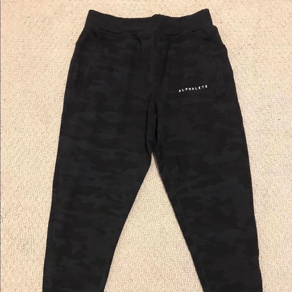 Alphalete Premium Jogger S Black Camo